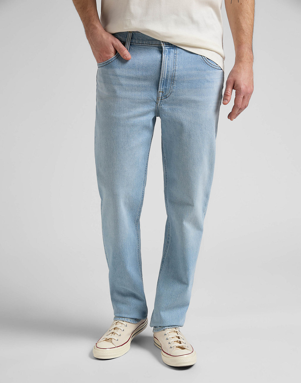 LEE WEST MĘSKIE SPODNIE JEANSOWE LIGHT ALTON L70WOWJU 112145502