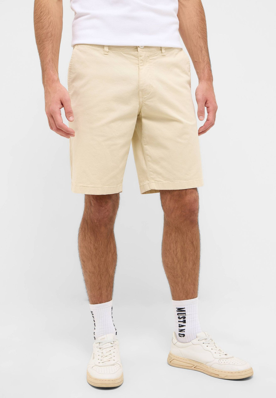 Męskie szorty Mustang Style Amsterdam Shorts Birch 1016450 2040