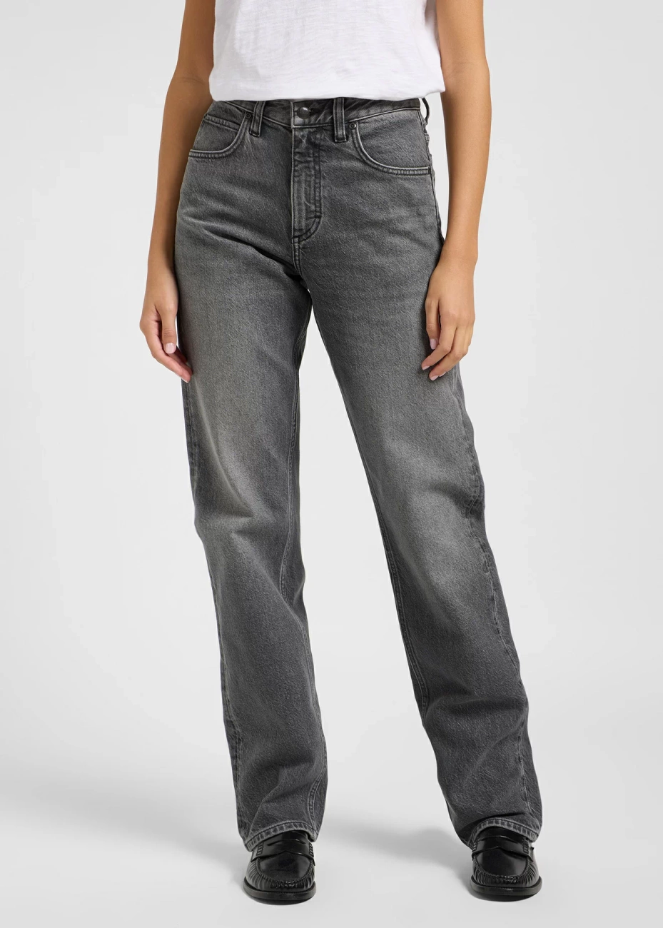 DAMSKIE SPODNIE LEE RIDER CLASSIC DUCK GREY 112363808