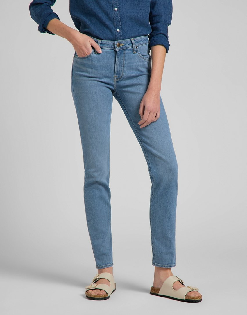 LEE ELLY DAMSKIE SPODNIE JEANSOWE MID CHARLY L305QDUG 112145003