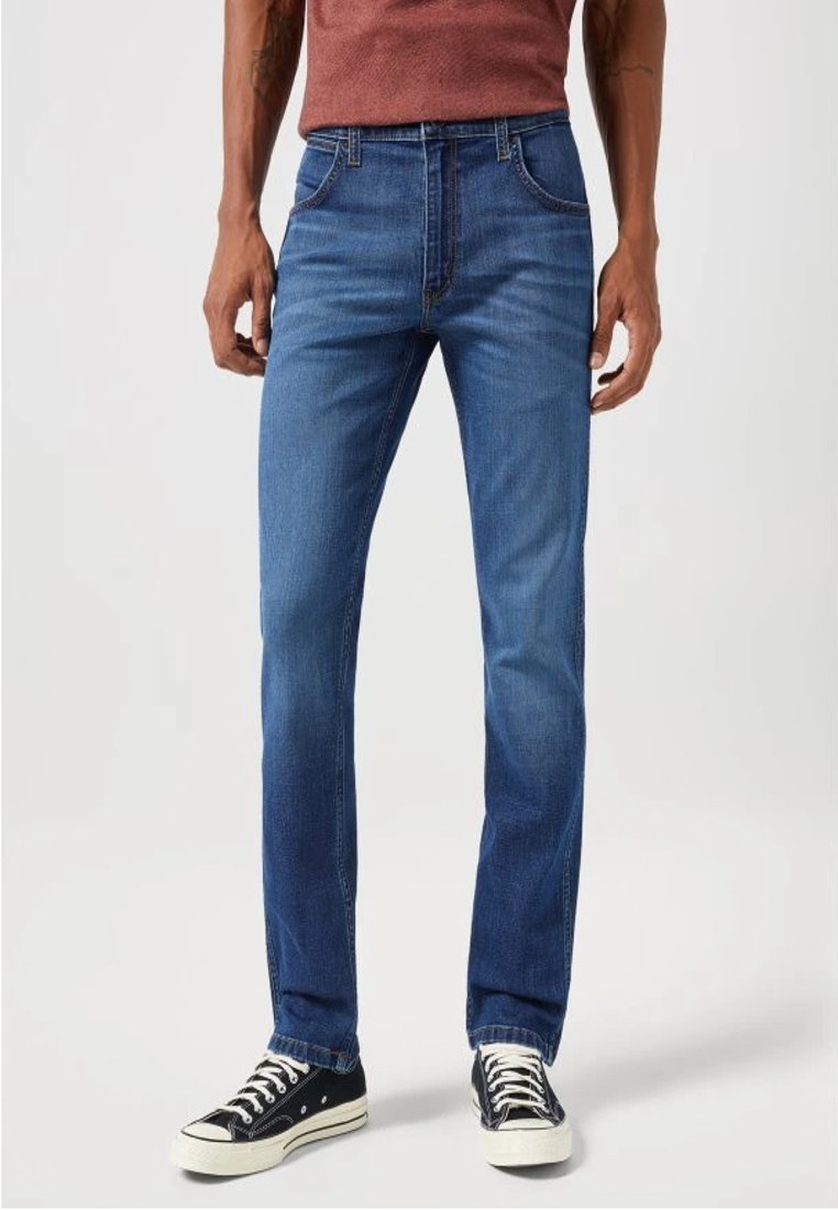 WRANGLER MĘSKIE SPODNIE JEANSOWE REGULAR FIT BALANCING ACT 112351224 W154017978