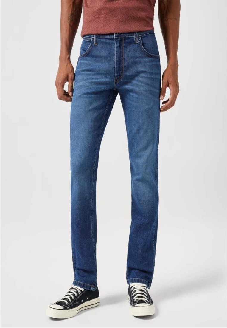 WRANGLER MĘSKIE SPODNIE JEANSOWE REGULAR FIT BALANCING ACT 112351224 W154017978