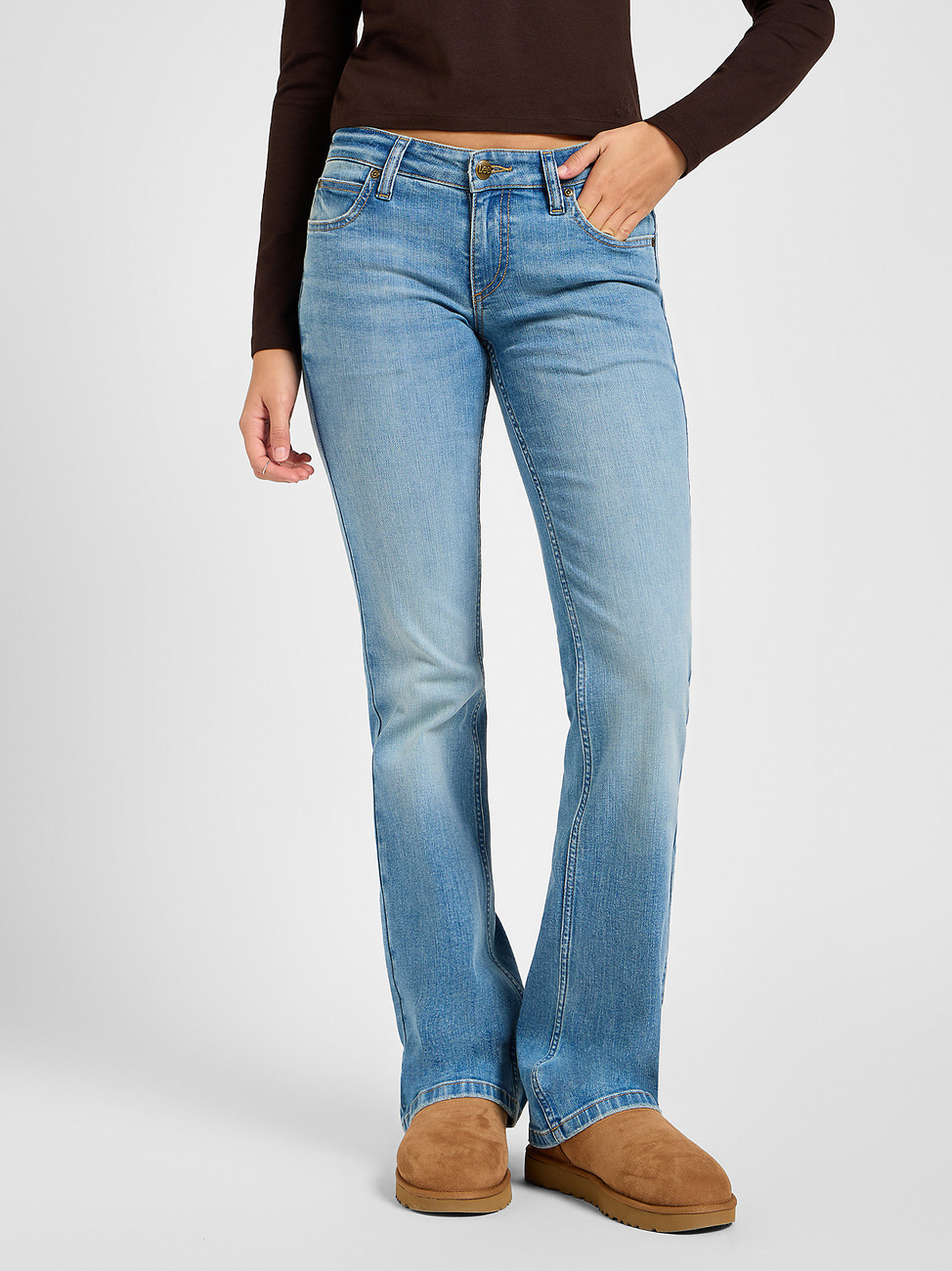 LEE DAMSKIE SPODNIE JEANSOWE LEE JESSICA RISING SIGN 112355540