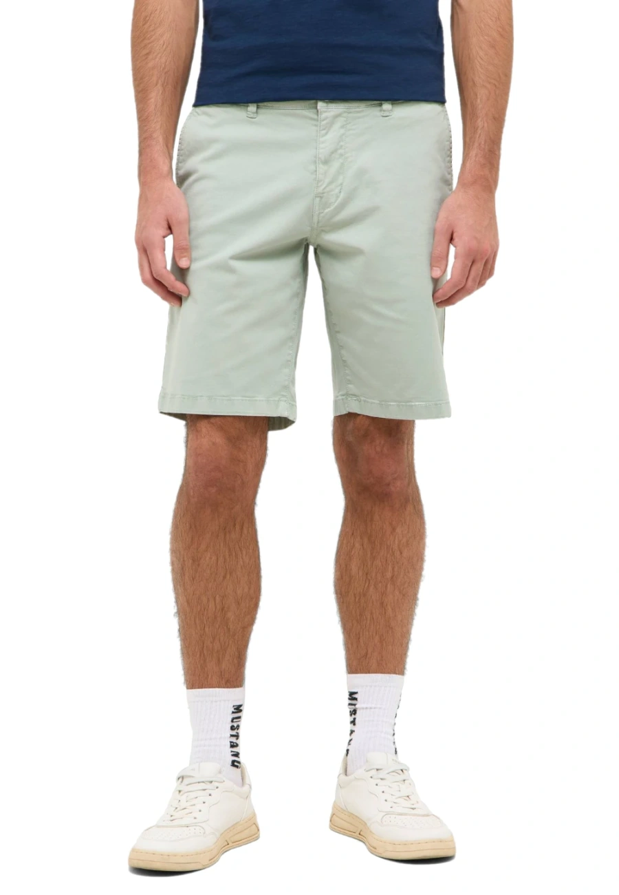 Męskie Szorty Mustang Style Amsterdam Shorts Frosty Green 1016450 6180