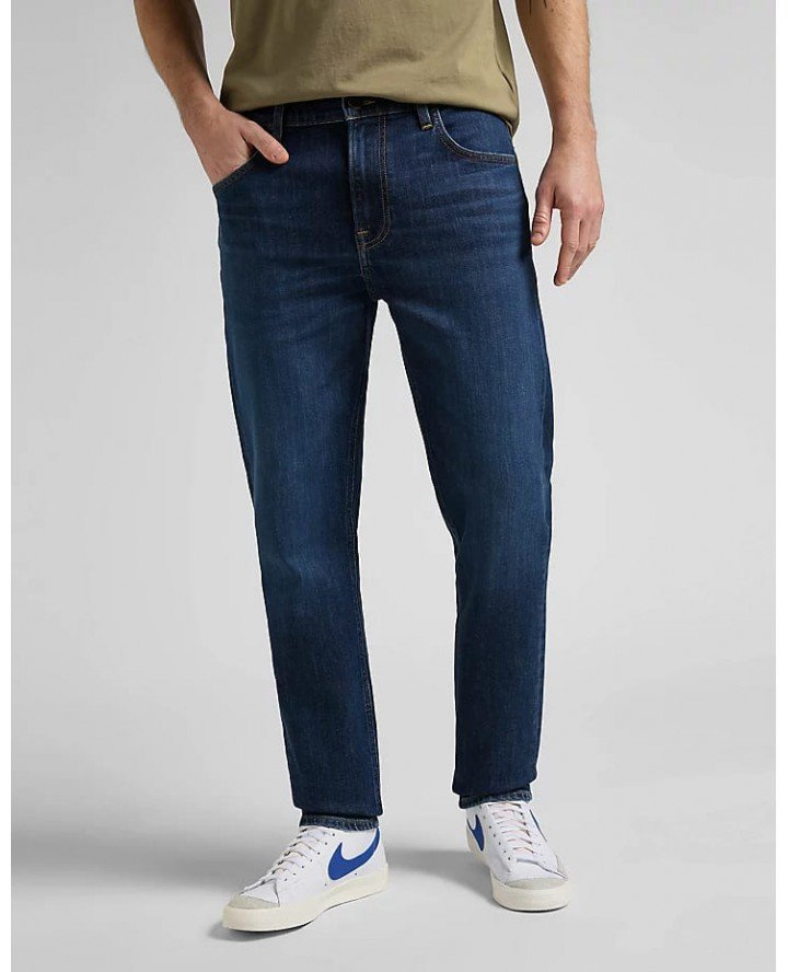 LEE AUSTIN MĘSKIE SPODNIE JEANSOWE DARK MID BAKER L733PXOF 112145550