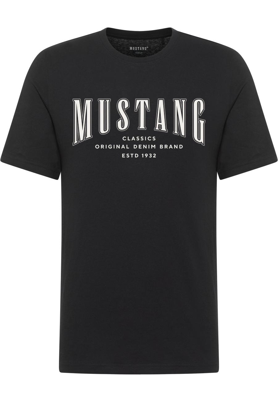 Męski T-Shirt Mustang Style Alex Black 1017335 4142