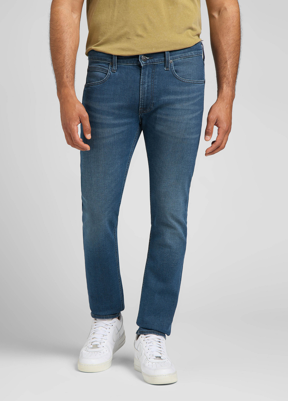 LEE LUKE MĘSKIE SPODNIE JEANSOWE STEEL BLUE L719PTFN 112321995