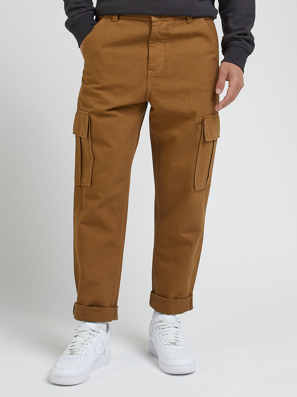 LEE MĘSKIE SPODNIE BOJÓWKI LEE CARGO PANT TUMBLEWEED 112342308