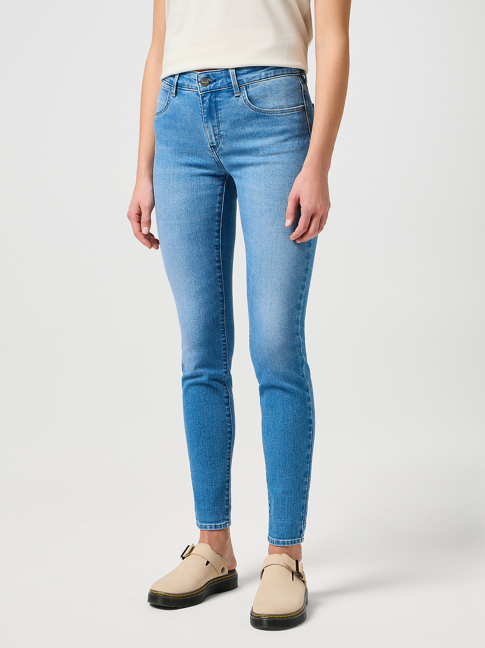 DAMSKIE SPODNIE WRANGLER SKINNY TRUE ENOUGH 112351061