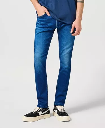 WRANGLER BRYSON MĘSKIE SPODNIE JEANSOWE JEANSY DŻUNSY BLUE JAM 112356814 W14X008801