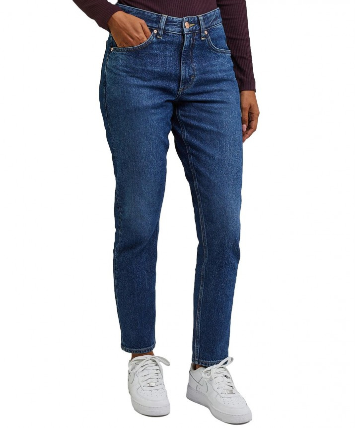 DAMSKIE SPODNIE LEE RIDER JEANS INDIGO REVIVAL 112346312