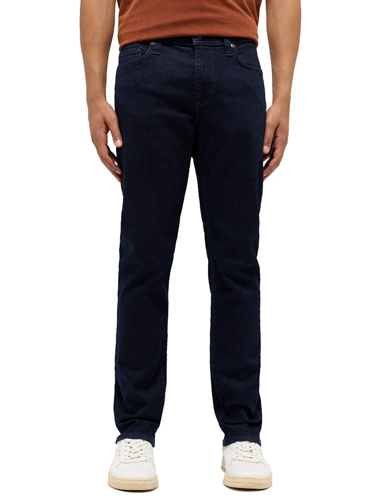 Męskie Spodnie Jeansowe Mustang Style Vegas Slim Denim Blue 1015856 5000 940