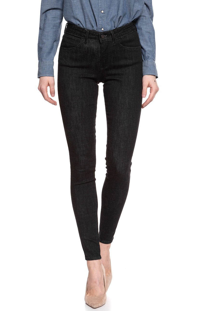 WRANGLER SKINNY RINSE BLACK W28KHS32R 112128275