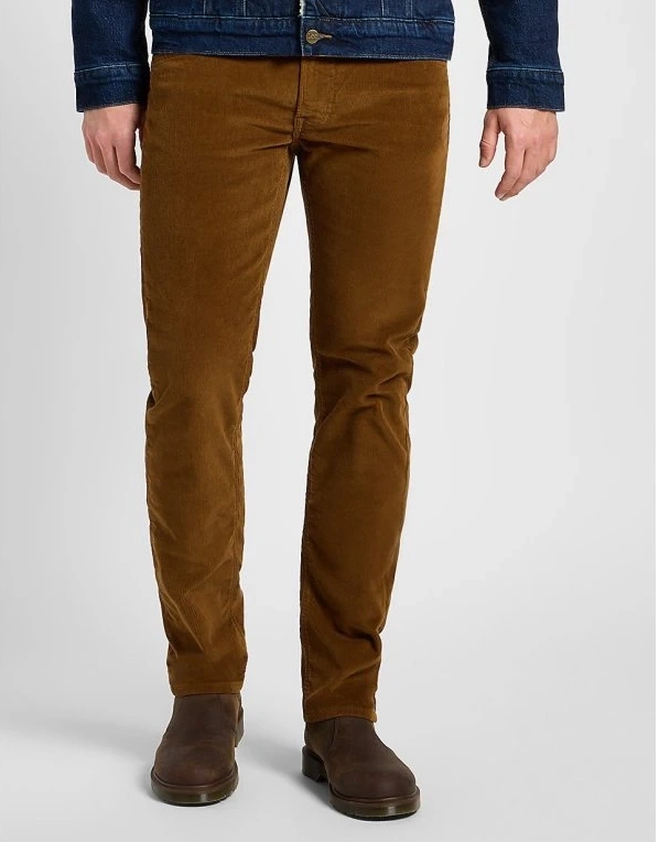 LEE MĘSKIE SPODNIE SZTRUKSOWE DAREN ZIP FLY BUFFALO 112355814 L707008538