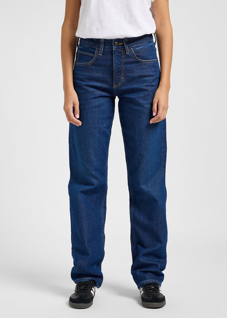 DAMSKIE SPODNIE LEE RIDER CLASSIC CLOSE CALL 112363807