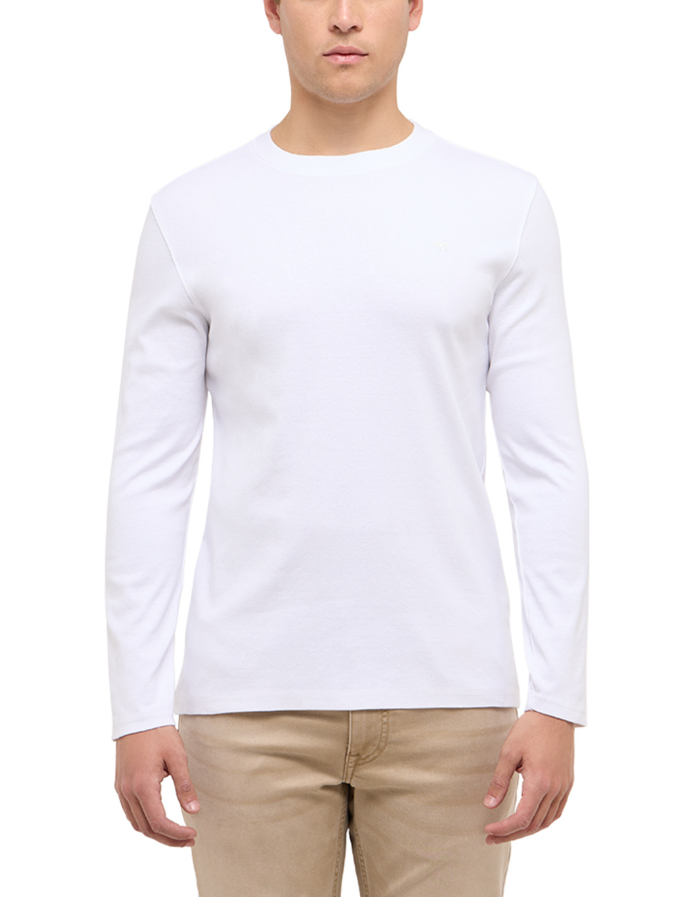 Męski Longsleeve Mustang Style Arlington Bright White 1016875 2007