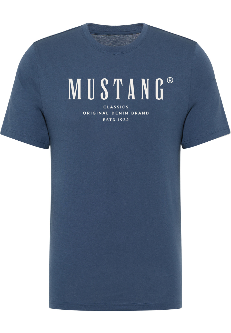Męski T-Shirt Mustang Style Alex Dark Denim 1017329 5242