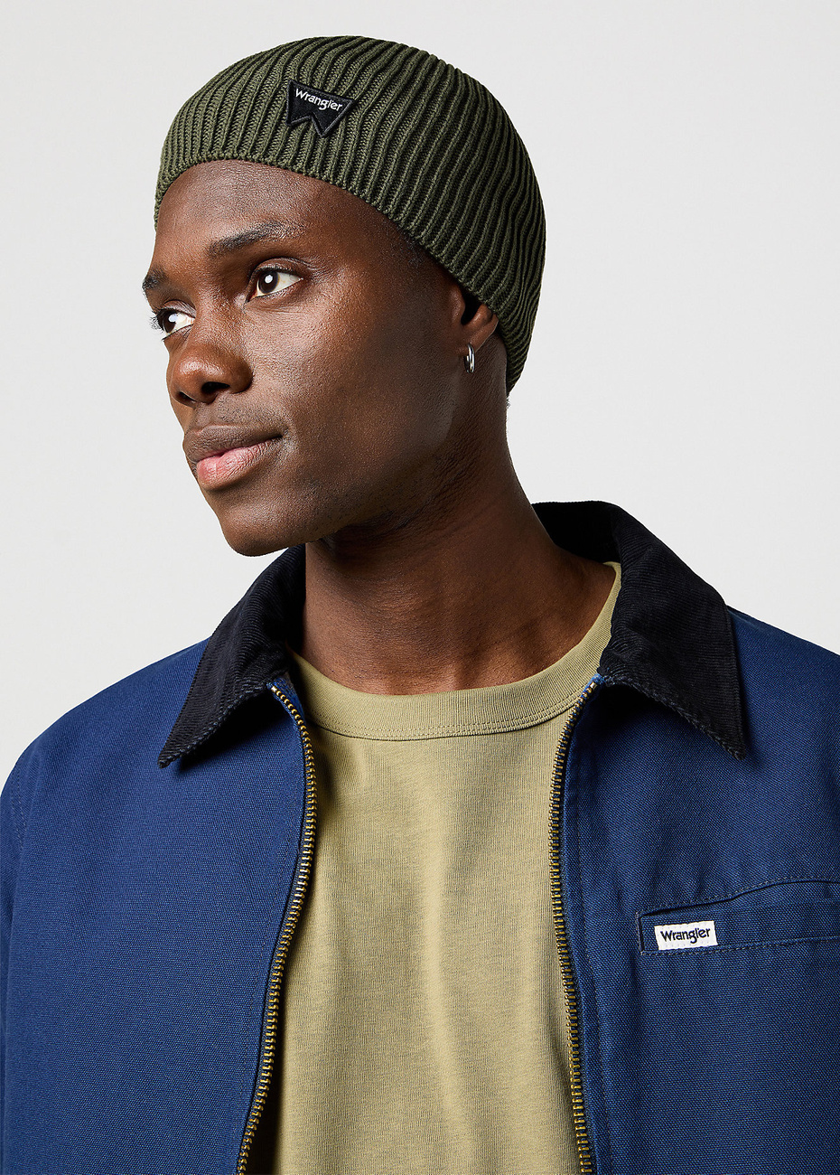 CZAPKA ZIMOWA UNISEX WRANGLER EASY BEANIE IVY GREEN 112372412