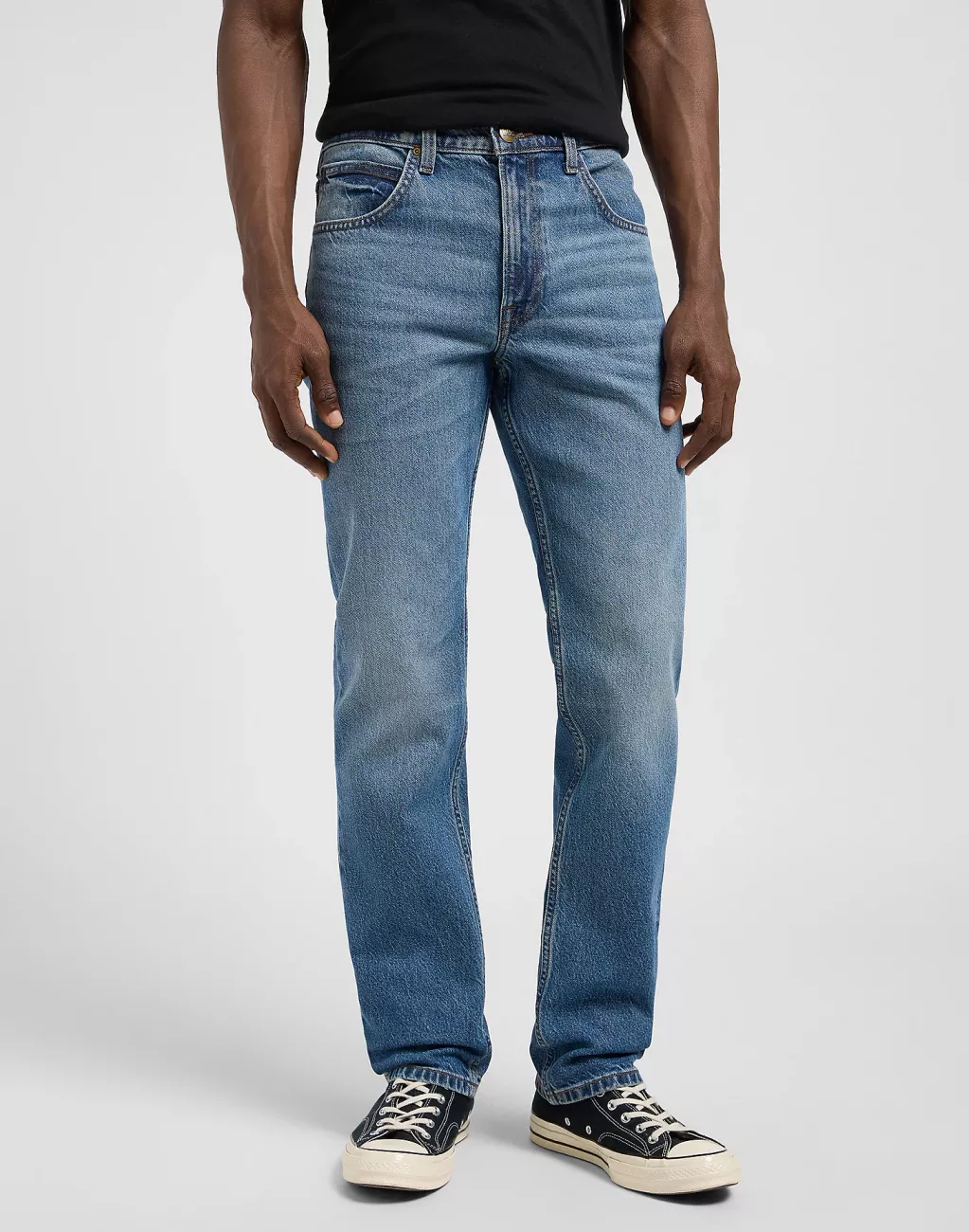 MESKIE SPODNIE LEE BROOKLYN STRAIGHT TRUE 112371078