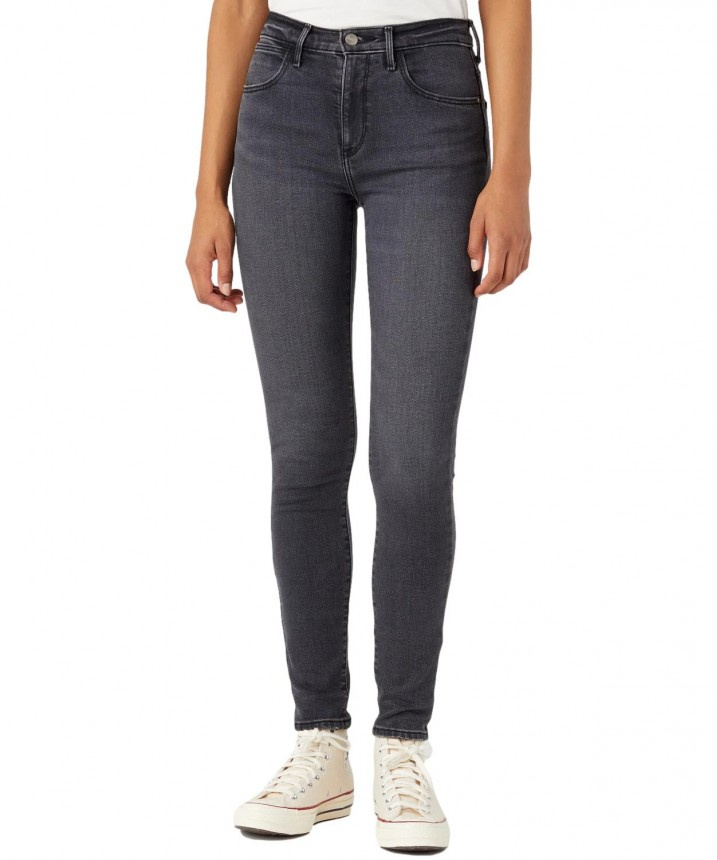 DAMSKIE SPODNIE WRANGLER HIGH SKINNY HEART BREAKER 112345385