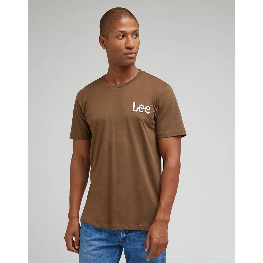 LEE ESSENTIAL TEE MĘSKA KOSZULKA T-SHIRT LOGO TRUFFLE 112342482 LL96015540