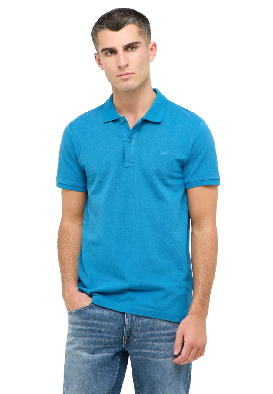 Męski T-Shirt Mustang Style Pierre Sea of Belize 1016504 5444