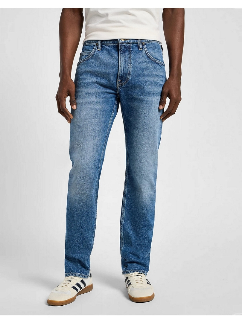 LEE MĘSKIE SPODNIE JEANSOWE RIDER GROUNDWATER 112358988 L701008583