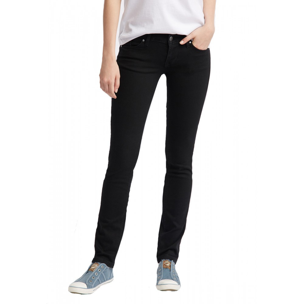 Damskie Spodnie Jeansowe MUSTANG Gina Skinny Denim Black 1005452 4000 940