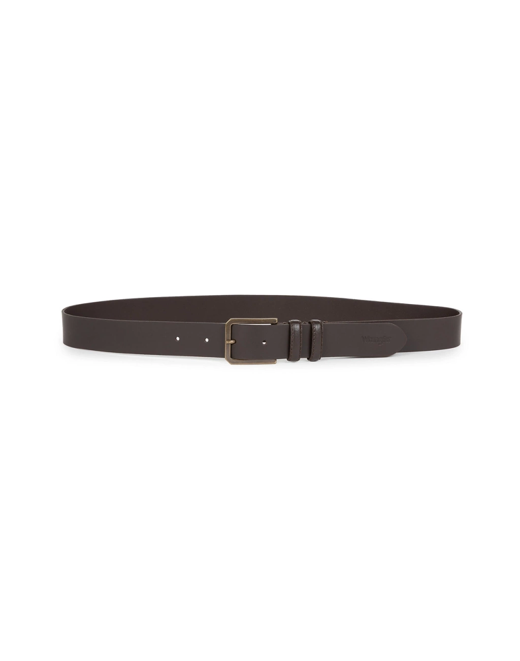 MESKI PASEK WRANGLER SLIM BELT BROWN 112344043