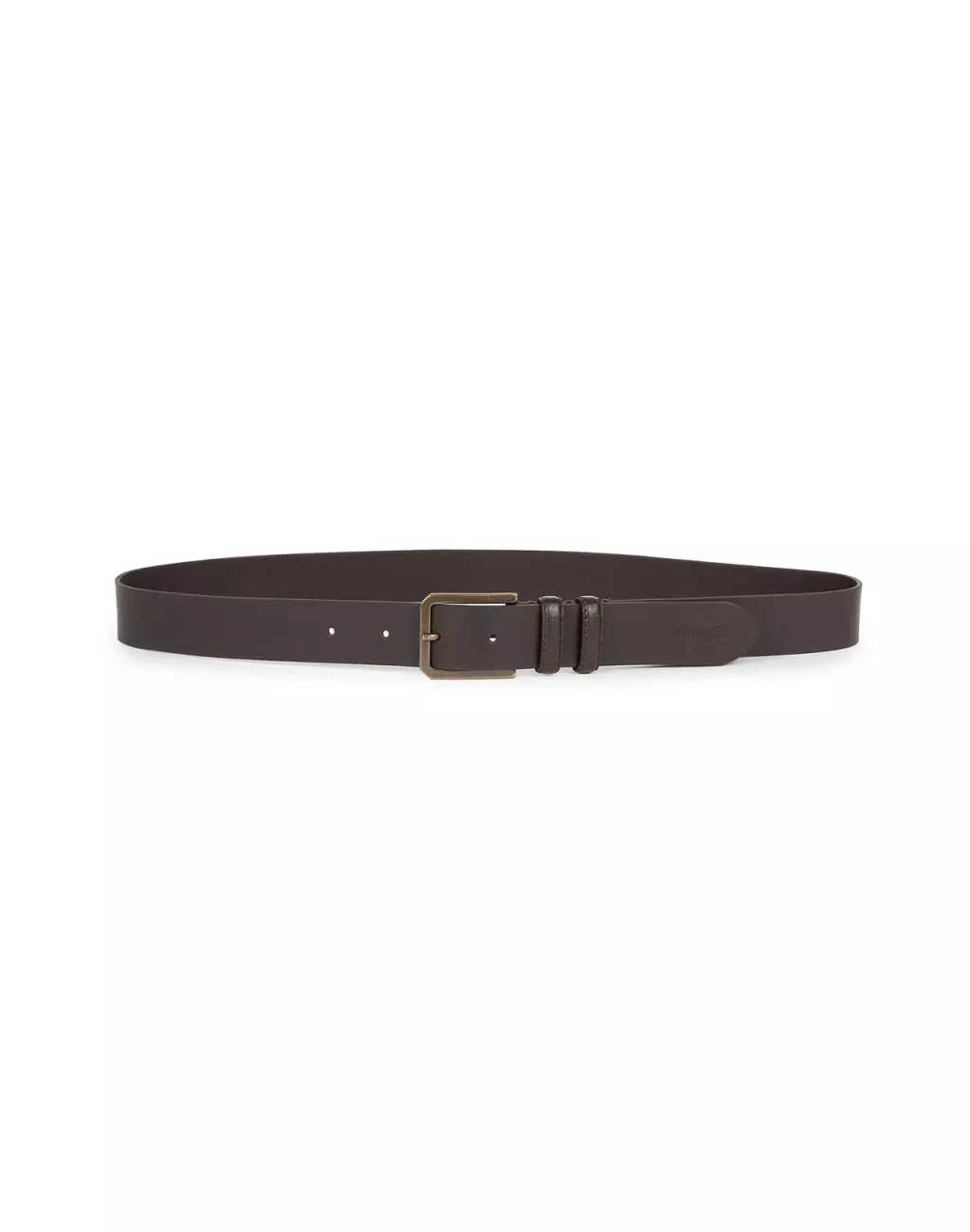 MESKI PASEK WRANGLER SLIM BELT BROWN 112344043