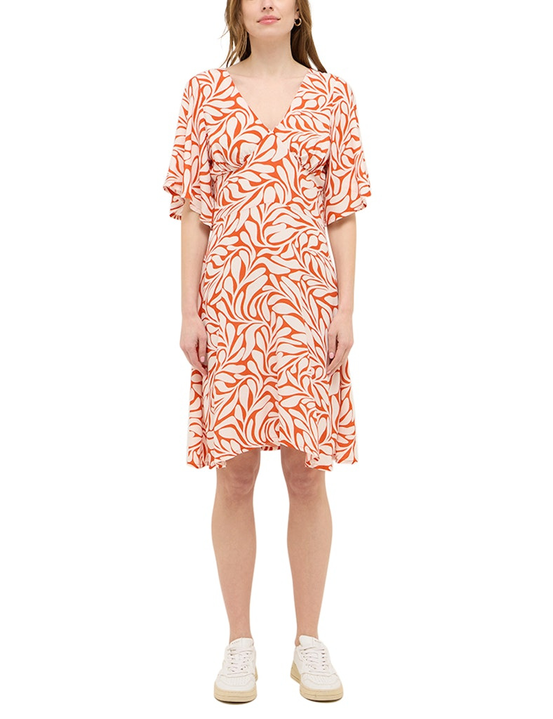 Damska Sukienka Mustang Style Marysville Fusion Flower Red 1016580 12742