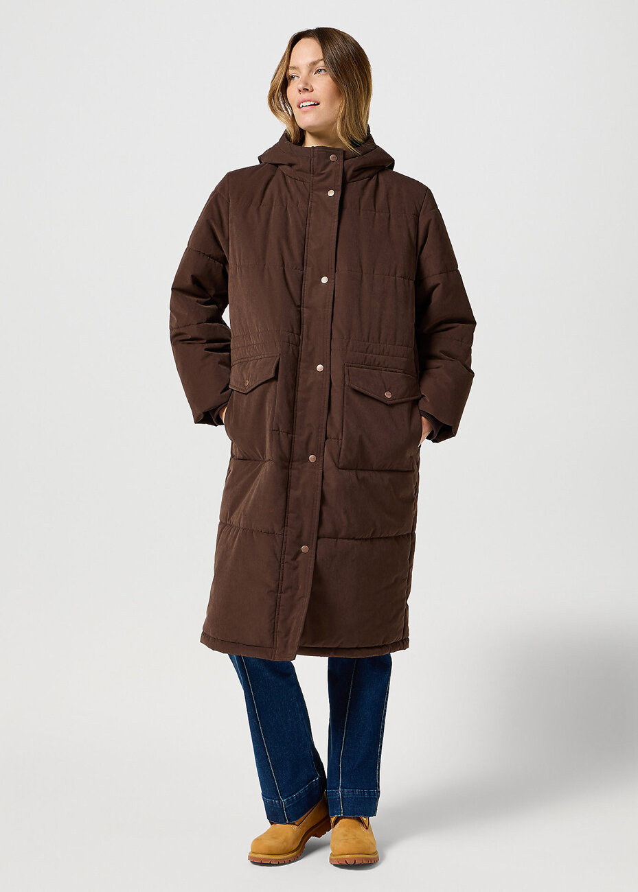 WRANGLER DAMSKA KURTKA OVERSIZED PUFFER MOLE 112358031 W41T017499