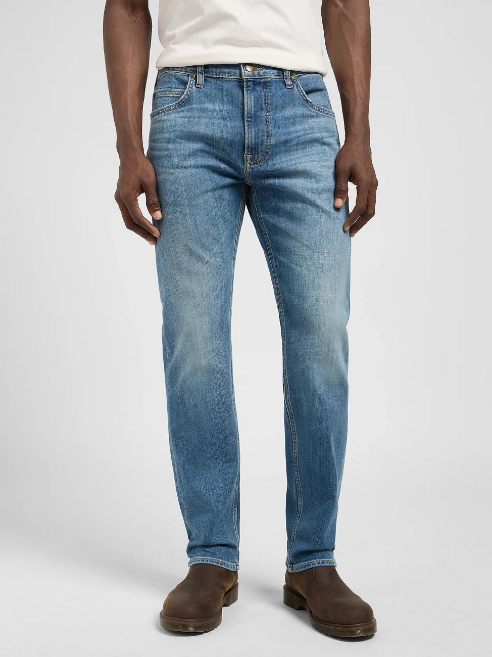 MESKIE SPODNIE LEE RIDER WESLEY 112371296