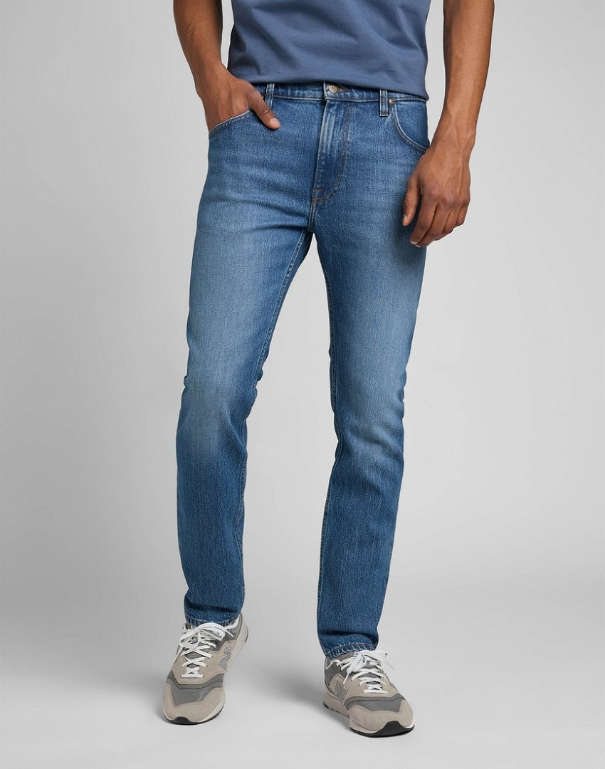 LEE RIDER MĘSKIE SPODNIE JEANSOWE AZURE L701MWFW 112321979