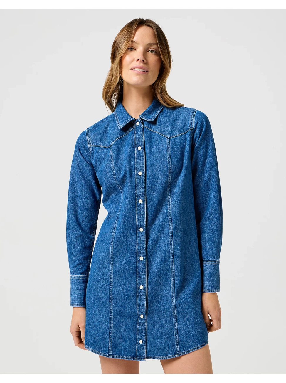 WRANGLER DAMSKA SUKIENKA JENSOWA REG DENIM DRESS 112356498 W9M7018373