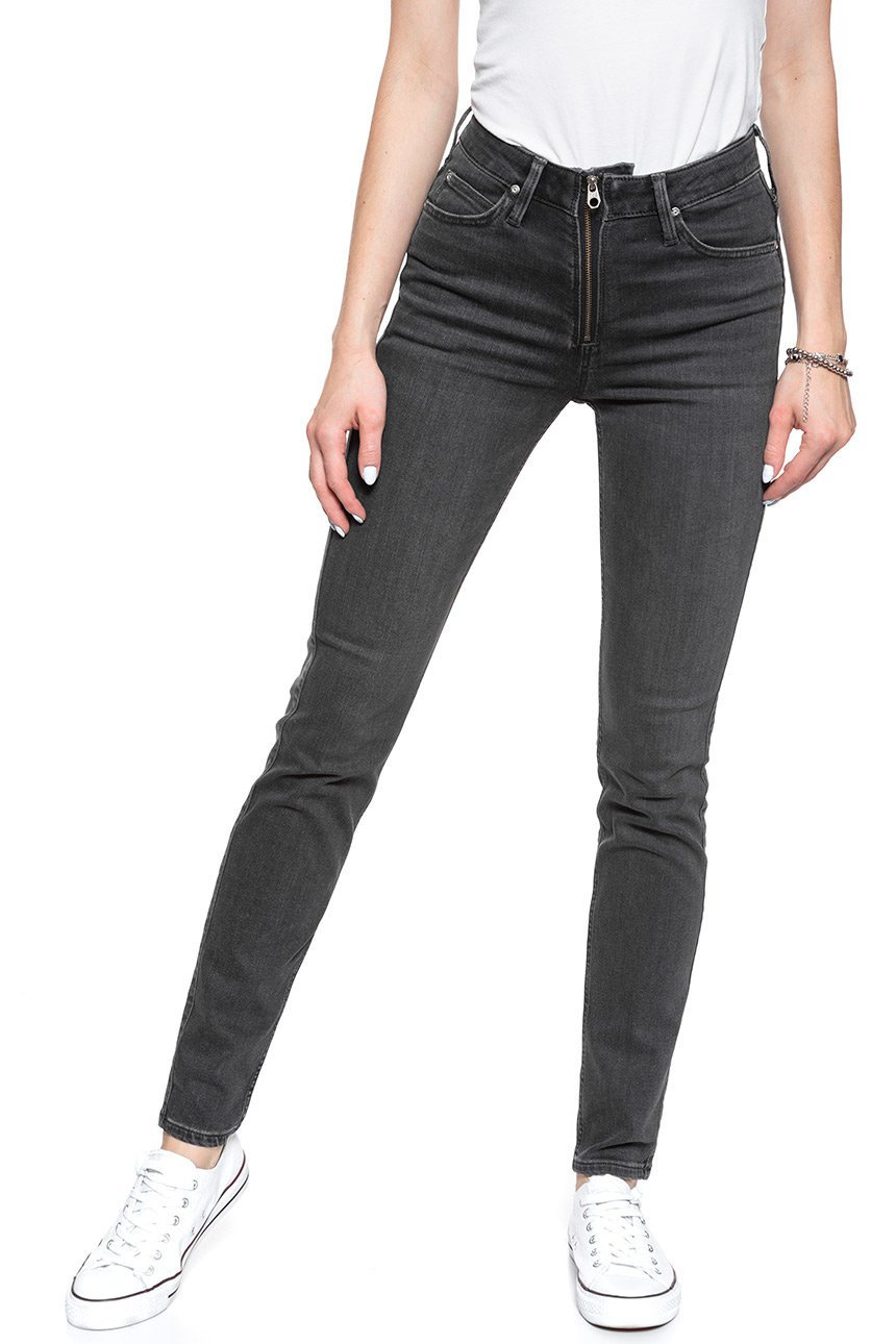 SPODNIE DAMSKIE LEE SCARLETT HIGH ZIPPER PITCH L30BYGYP 112106317