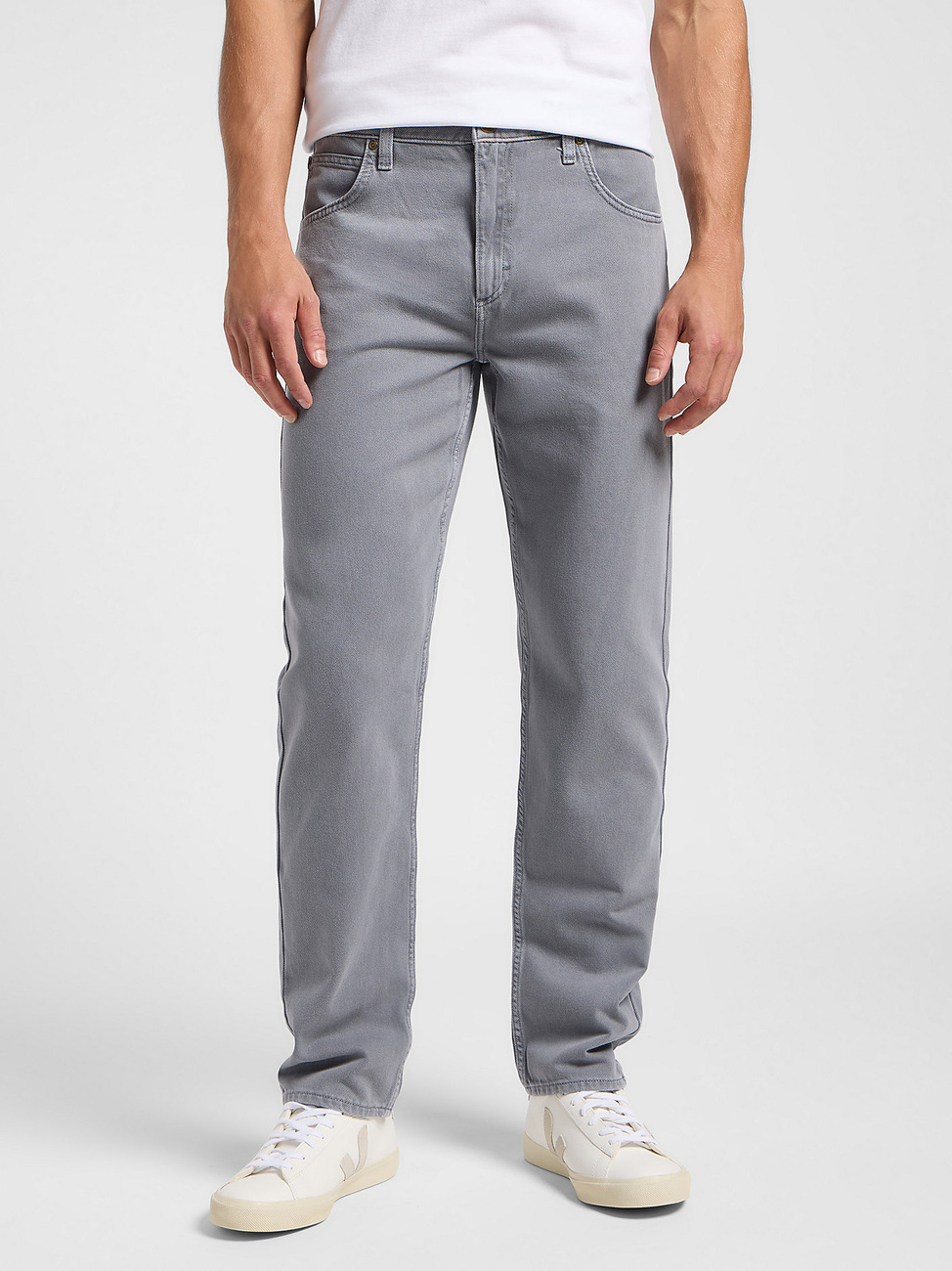 LEE MĘSKIE SPODNIE JEANSOWE LEE OSCAR CONCRETE 112365745