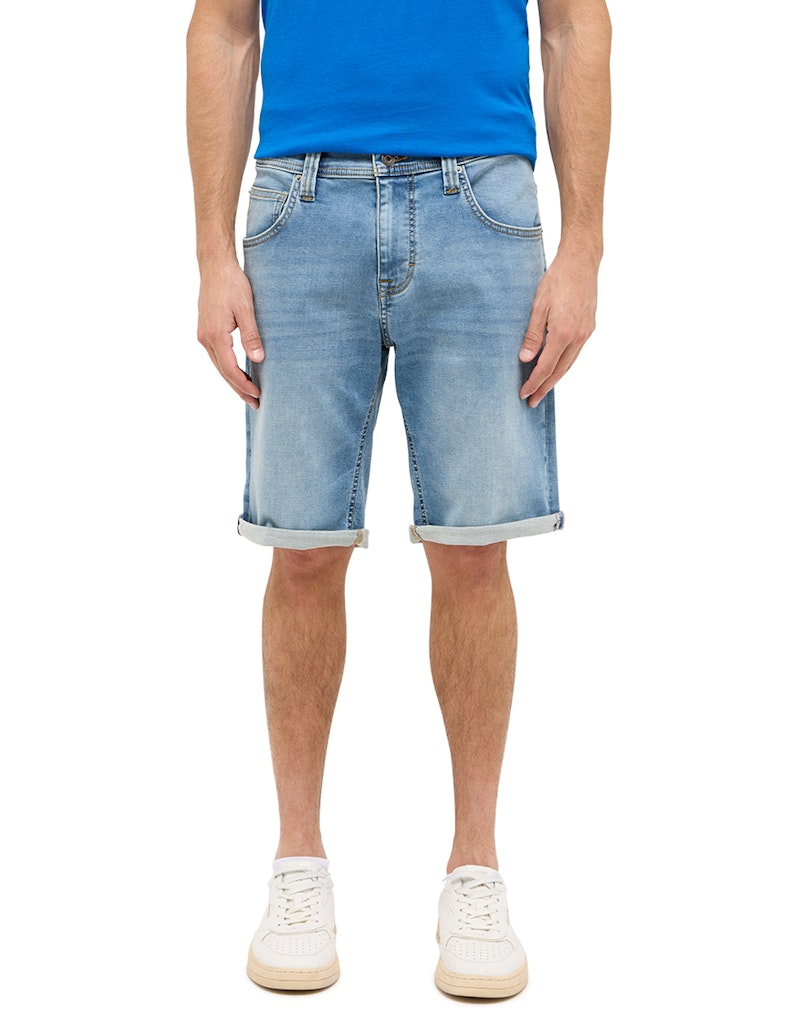 Męskie Szorty Mustang Style Chicago Shorts Z Denim Blue 1016349 5000 303