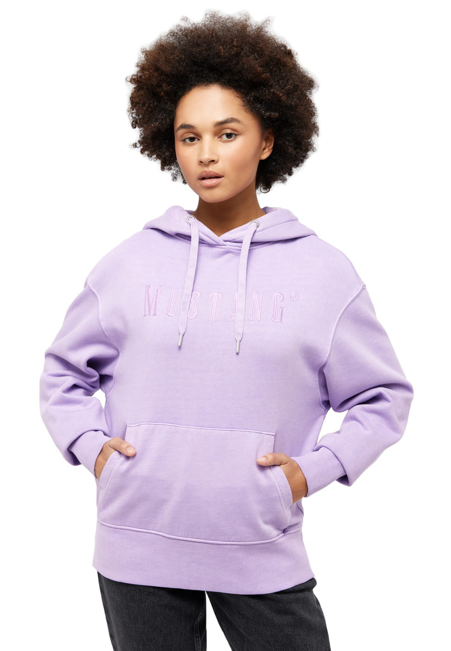 Damska bluza z kapturem MUSTANG Margo Regal Orchid 1014961 8174