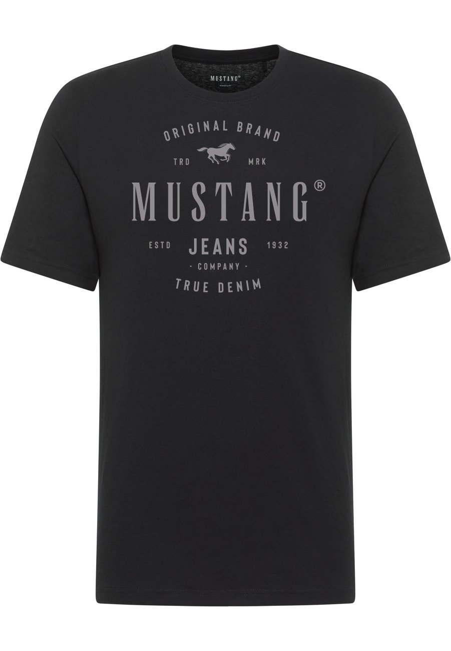Męski T-Shirt Mustang Style Alex Black 1017331 4142