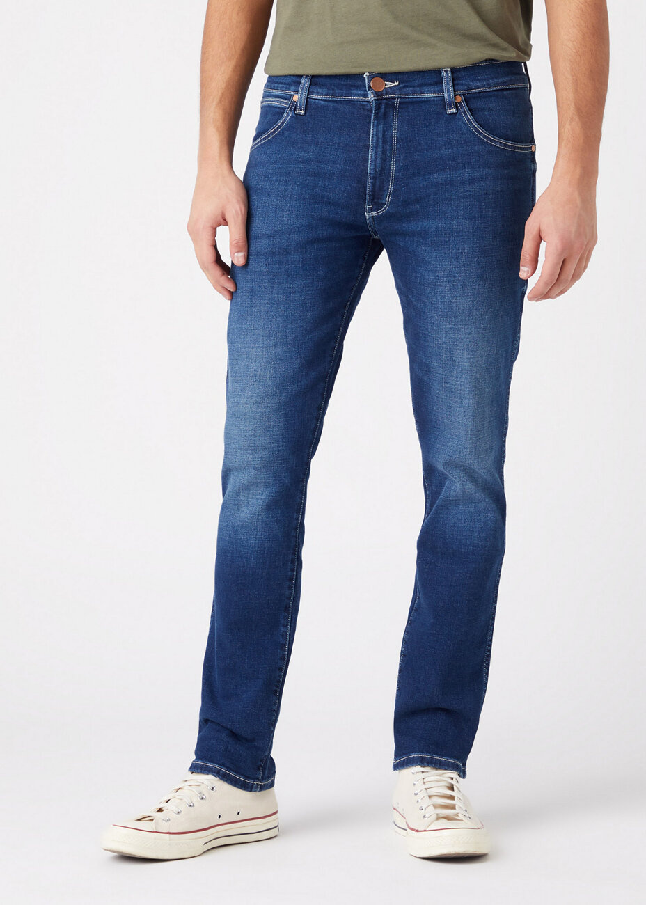 WRANGLER MESKIE SPODNIE JEANSOWE WRANGLER LARSTON FOR REAL W18SCJ027 112145863