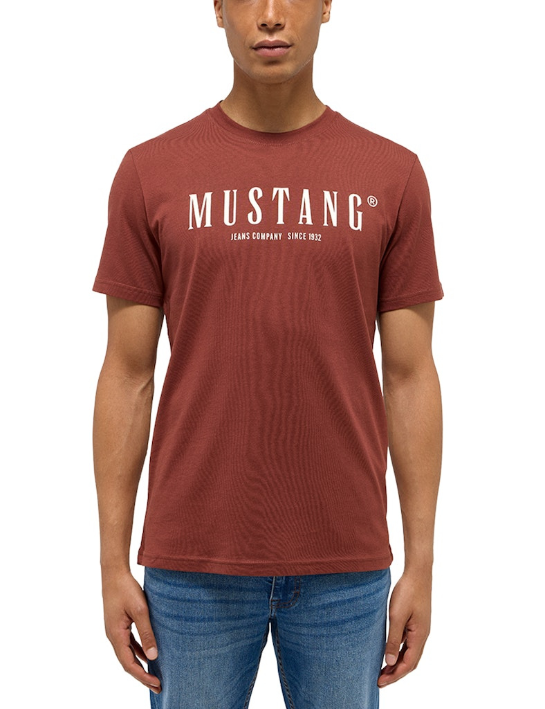 Męski T-Shirt Mustang Style Austin Cinnamon 1015826 3238
