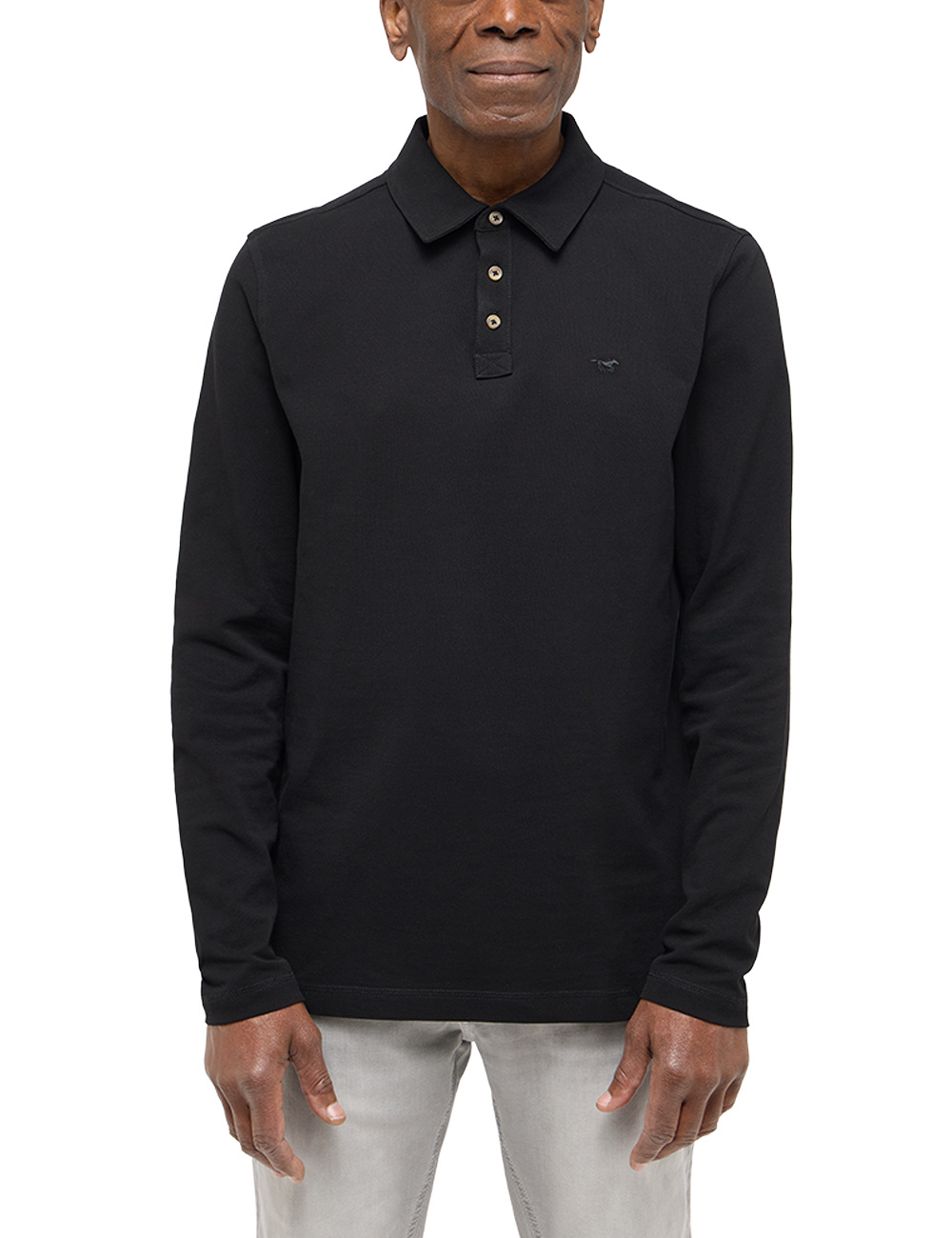 Męski Longsleeve Mustang Style Portis Black 1016296 4142