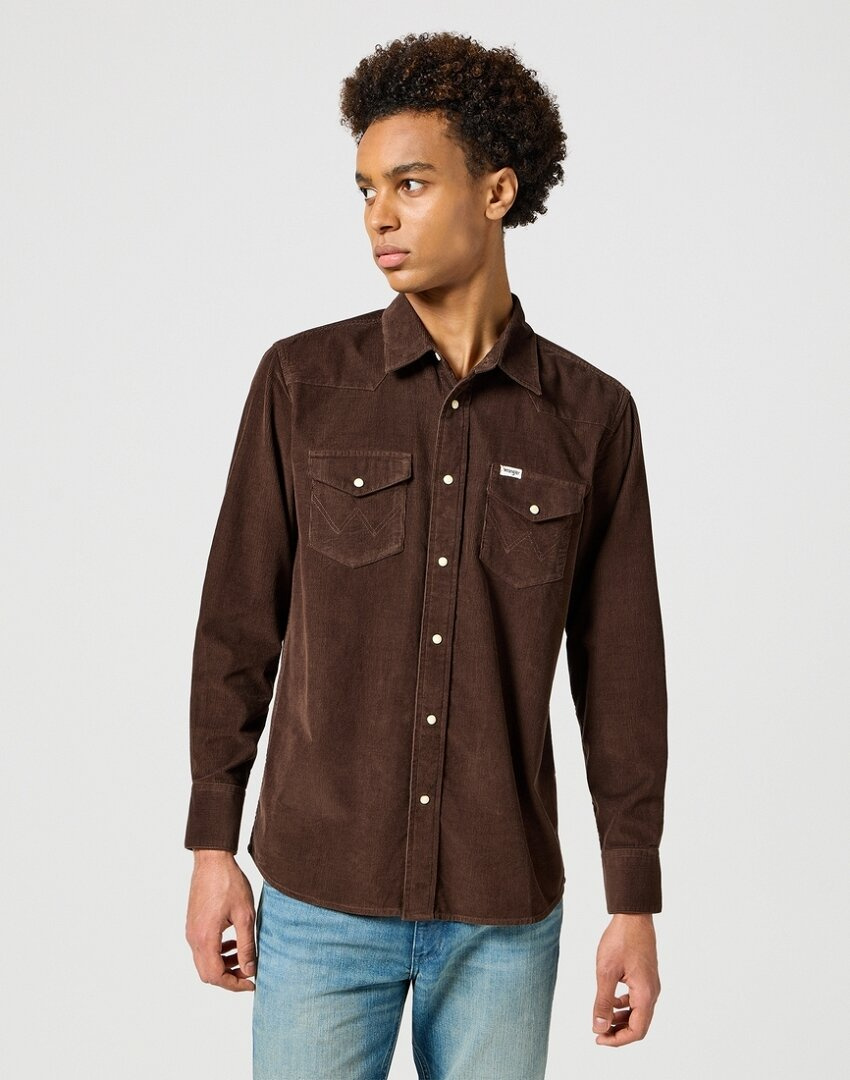 WRANGLER MĘSKA KOSZULA WESTERN SHIRT MOLE 112357246 W5B4017499