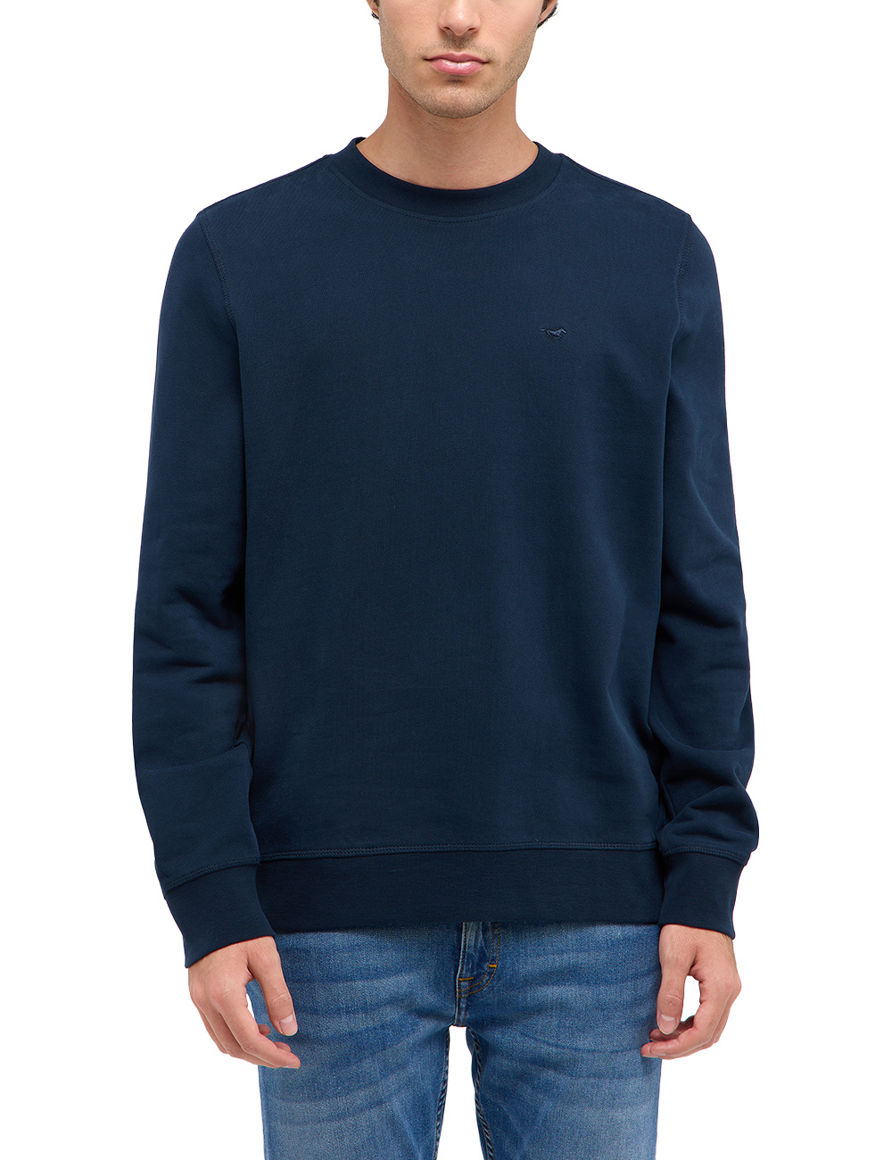 Męska Bluza Nierozpinana Mustang Style Clio Dark Sapphire 1016254 4136