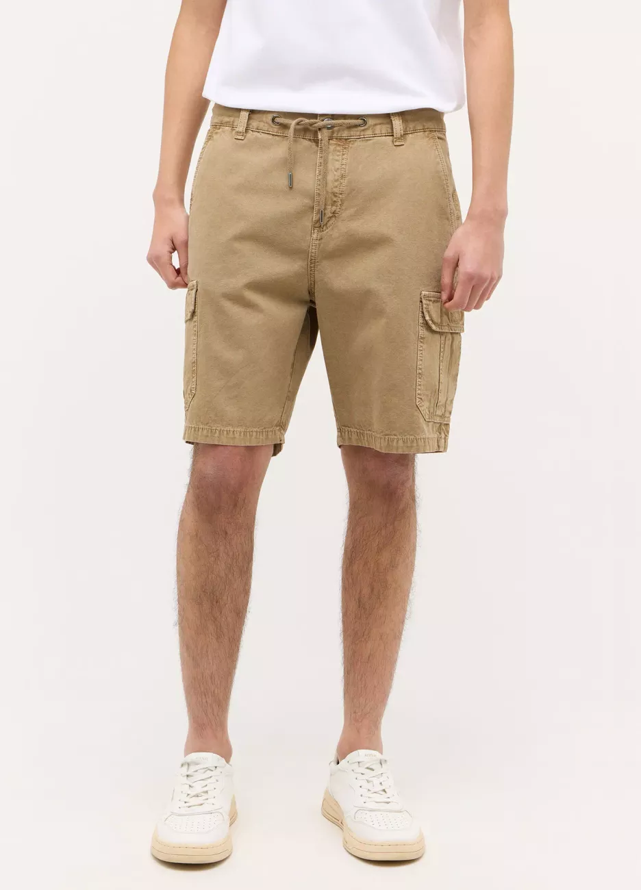 MĘSKIE SPODNIE MATERIAŁOWE MUSTANG Chicago Shorts Z Lemon Pepper 1015720 3375