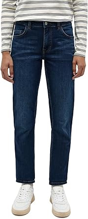 Damskie Spodnie Jeansowe Mustang Style Rebecca Slim Denim Blue 1014714 5000 882