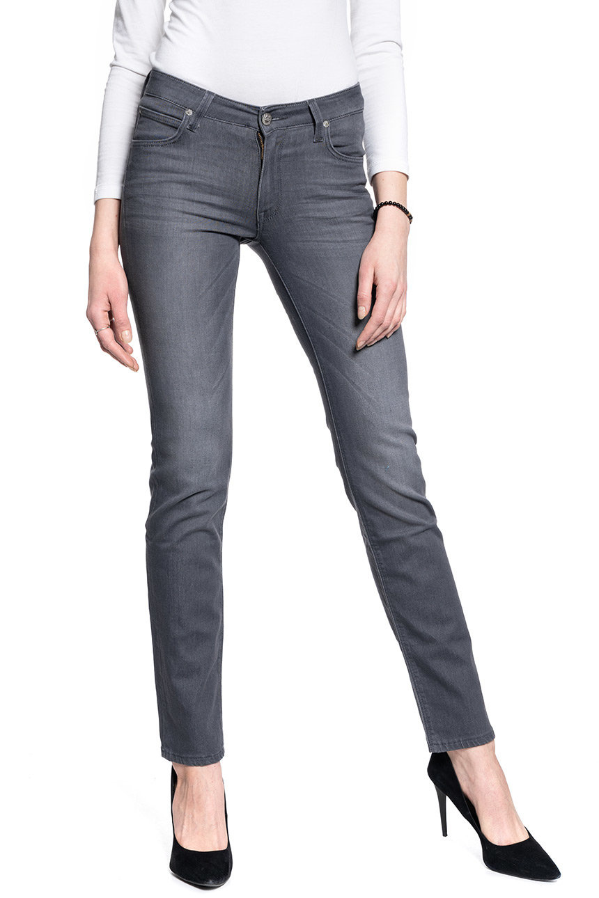 LEE MARION DAMSKIE SPODNIE JEANSOWE JEANSY DARK IRON L301PMUZ