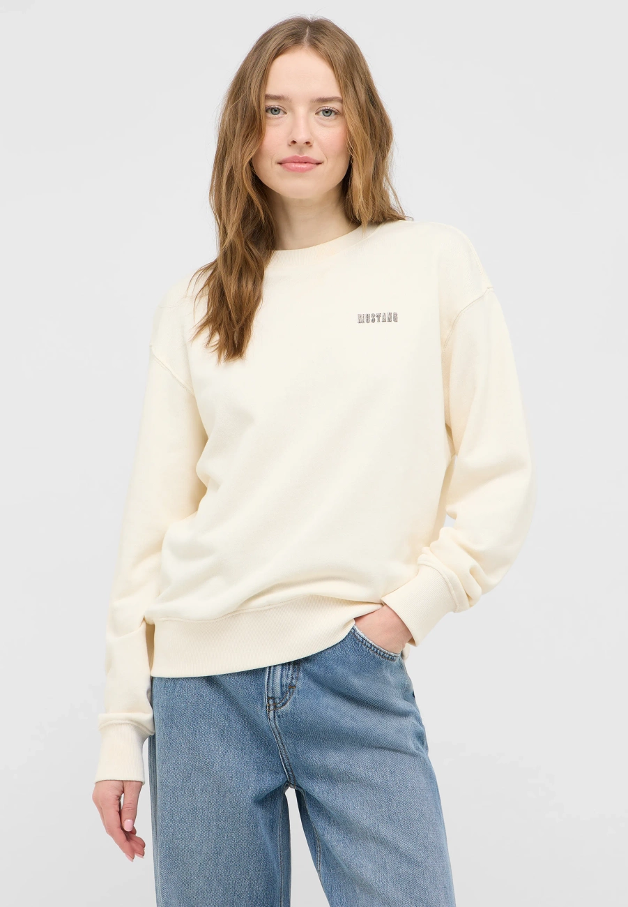 Damska bluza nierozpinana Mustang Style Aberdeen Whisper White 1016768 2013