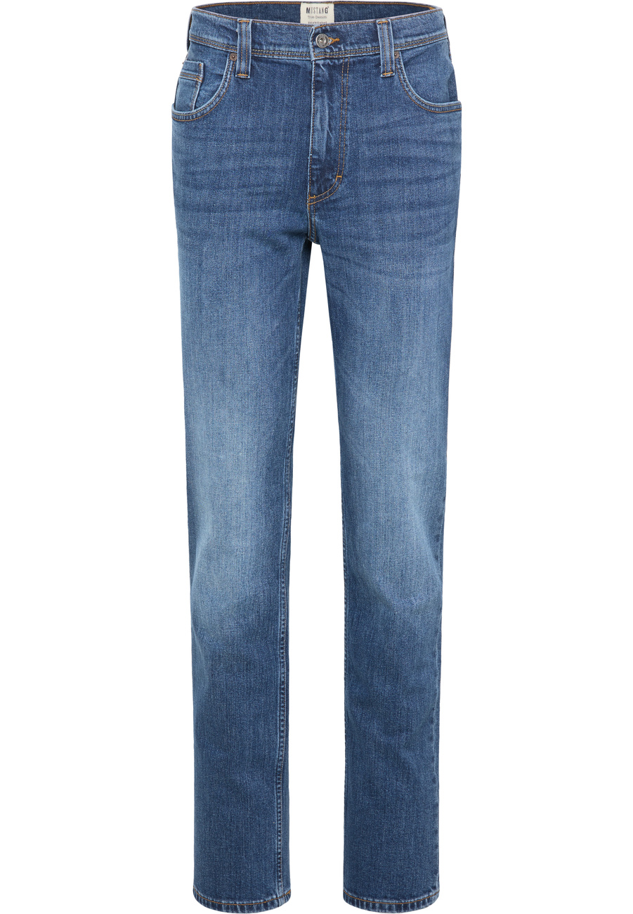 Męskie Spodnie Jeansowe Mustang Washington Denim Blue 1010621 5000 702